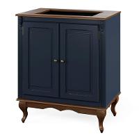 Balcão Cooktop Com 2 Portas E 1 Prateleira Hannover Azul - 1