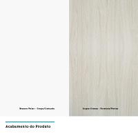 Balcão Sem Tampo 80cm Branco Com Legno Crema - 2