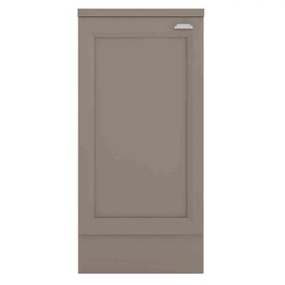 Balcão Com Tampo 41 Cm 1 Porta Unna Fumê