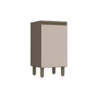 Balcão de Cozinha Modulado  Connect c/ 1 Porta s/ Tampo Duna/Cristal - Henn - 1