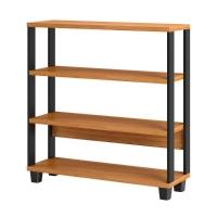 Balcão 4 Prateleiras 89,5 X 29 X 92 Cm Freijó-Preto F23 - 3