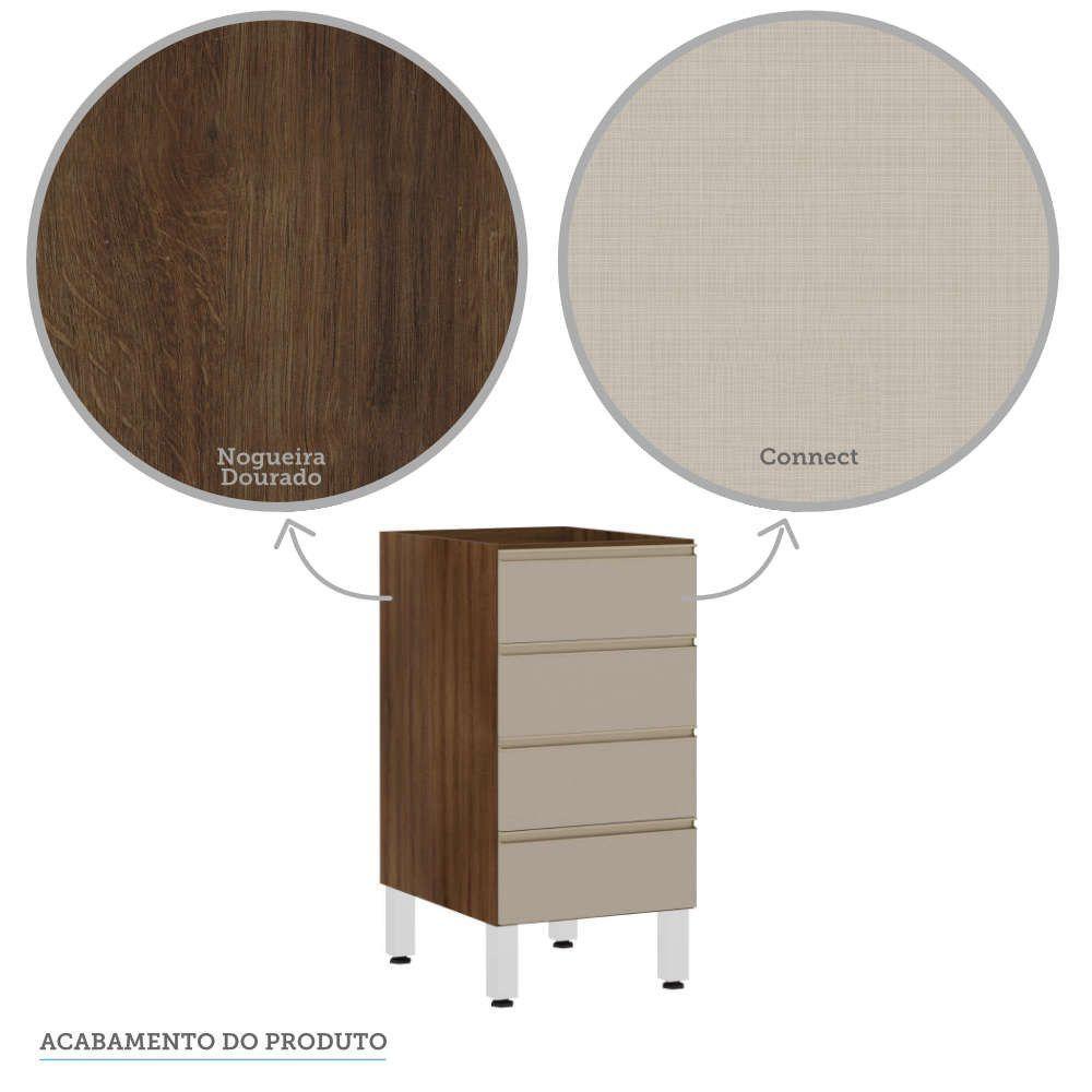 Balcão Sem Tampo 40cm Jade Com Connect - 2