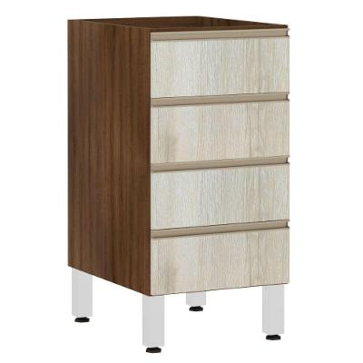 Balcão Sem Tampo 40cm Jade Com Legno Crema