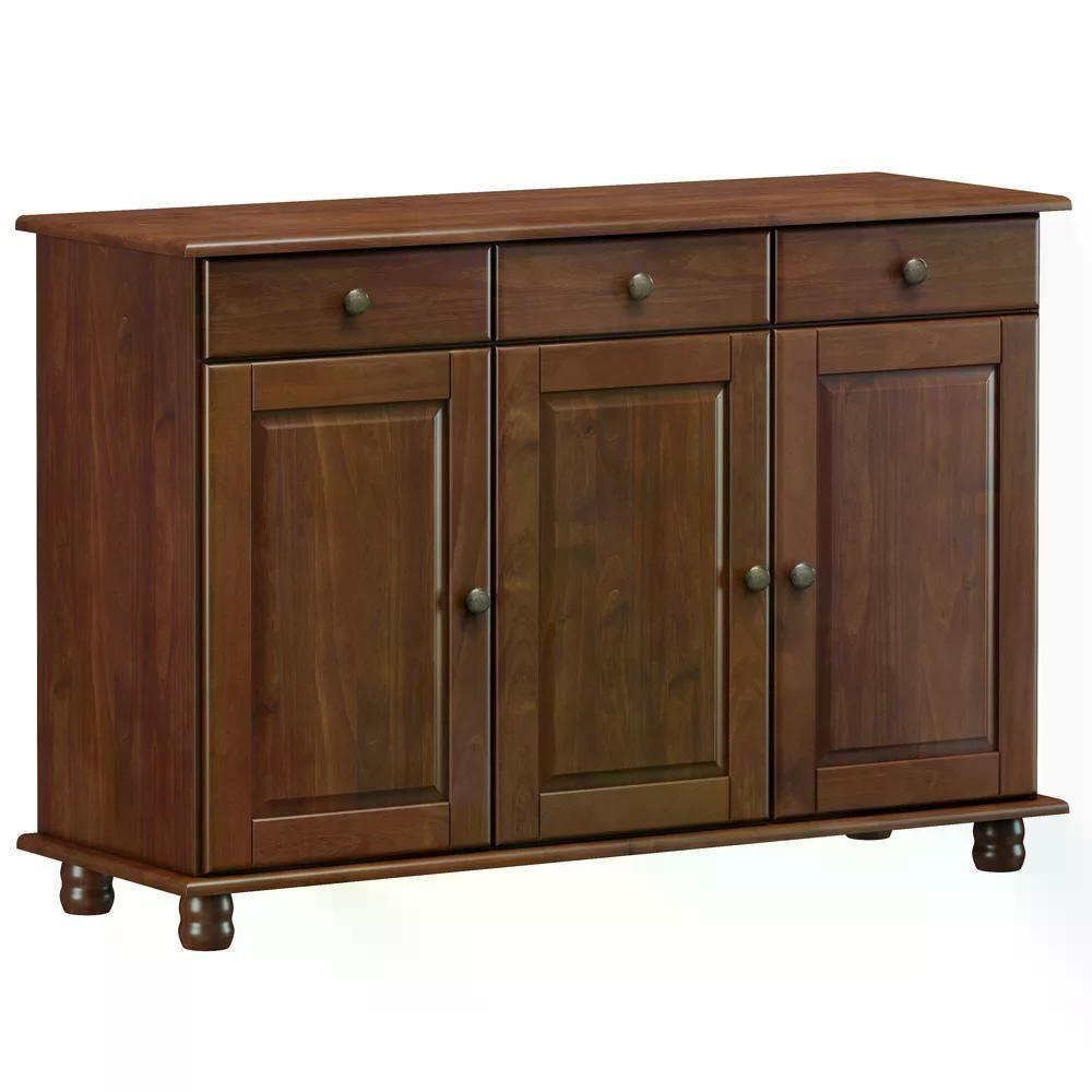 Balcao 3 Portas Madeira Maciça 8927 Rubi Café Fnt Café - 1