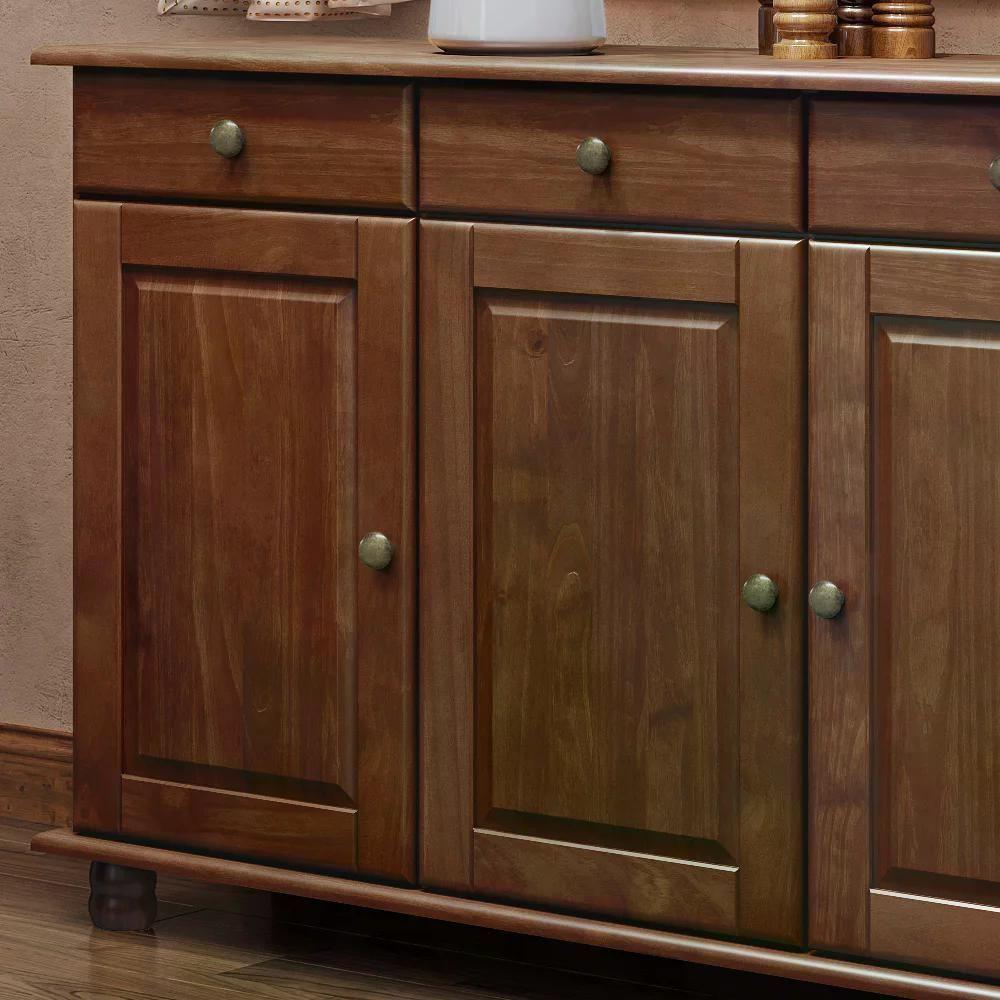 Balcao 3 Portas Madeira Maciça 8927 Rubi Café Fnt Café - 6