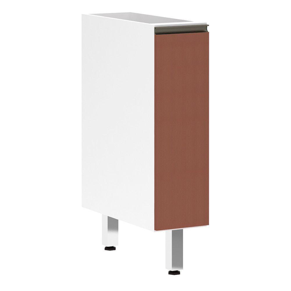 Balcão Sem Tampo 20cm Branco Com Gaia - 1