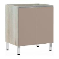 Balcão Sem Tampo 70cm Lis Legno Crem e Connect - 1