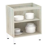 Balcão Sem Tampo 70cm Lis Legno Crem e Connect - 5