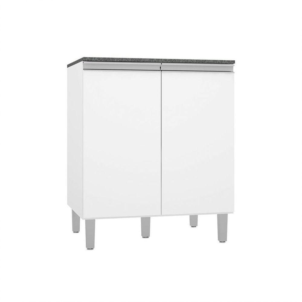 Balcão 2 Portas Com Tampo Evidence Branco - 1