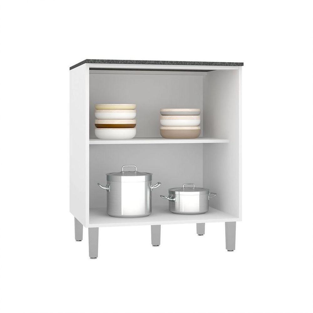 Balcão 2 Portas Com Tampo Evidence Branco - 3