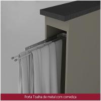 Balcão Porta Toalha évelin Henn Duna Cristal - 2