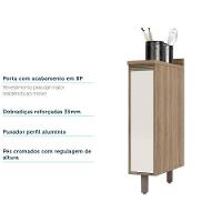 Balcão e Tampo 20 Cm De Abrir 1 Prateleira Mel Vanill e O - 2