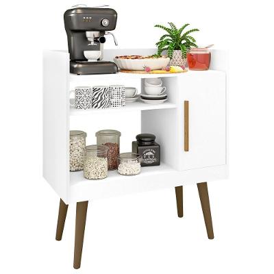 Balcão Aparador Para Café Ii 1 Porta Branco Bechara