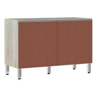 Balcão De Pia Sem Tamp 120cm Lis Legno Crem e Gaia - 1