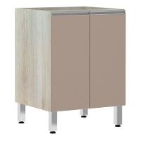 Balcão Sem Tampo 60cm Lis Legno Crem e Connect - 1