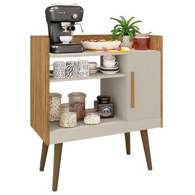 Balcão Aparador Para Café Ii 1 Porta Café Ii Cinamomo Off White Bechara