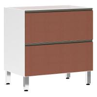 Balcão Sem Tampo 80cm Basculante Branco Com Gaia - 1