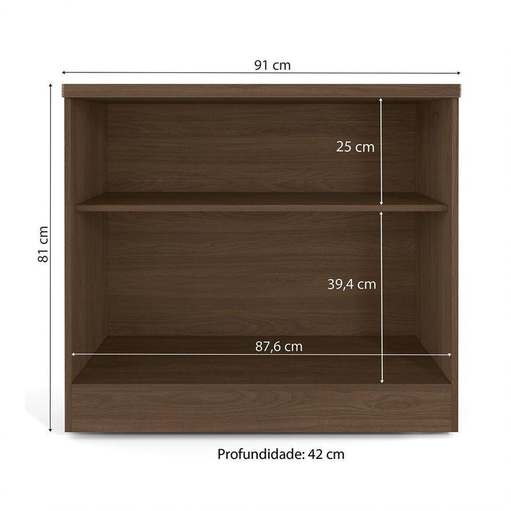 Balcão 2 Portas Com Chave Versatile Munique 91cm - 4