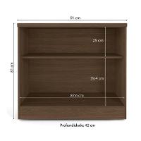 Balcão 2 Portas Com Chave Versatile Munique 91cm - 4