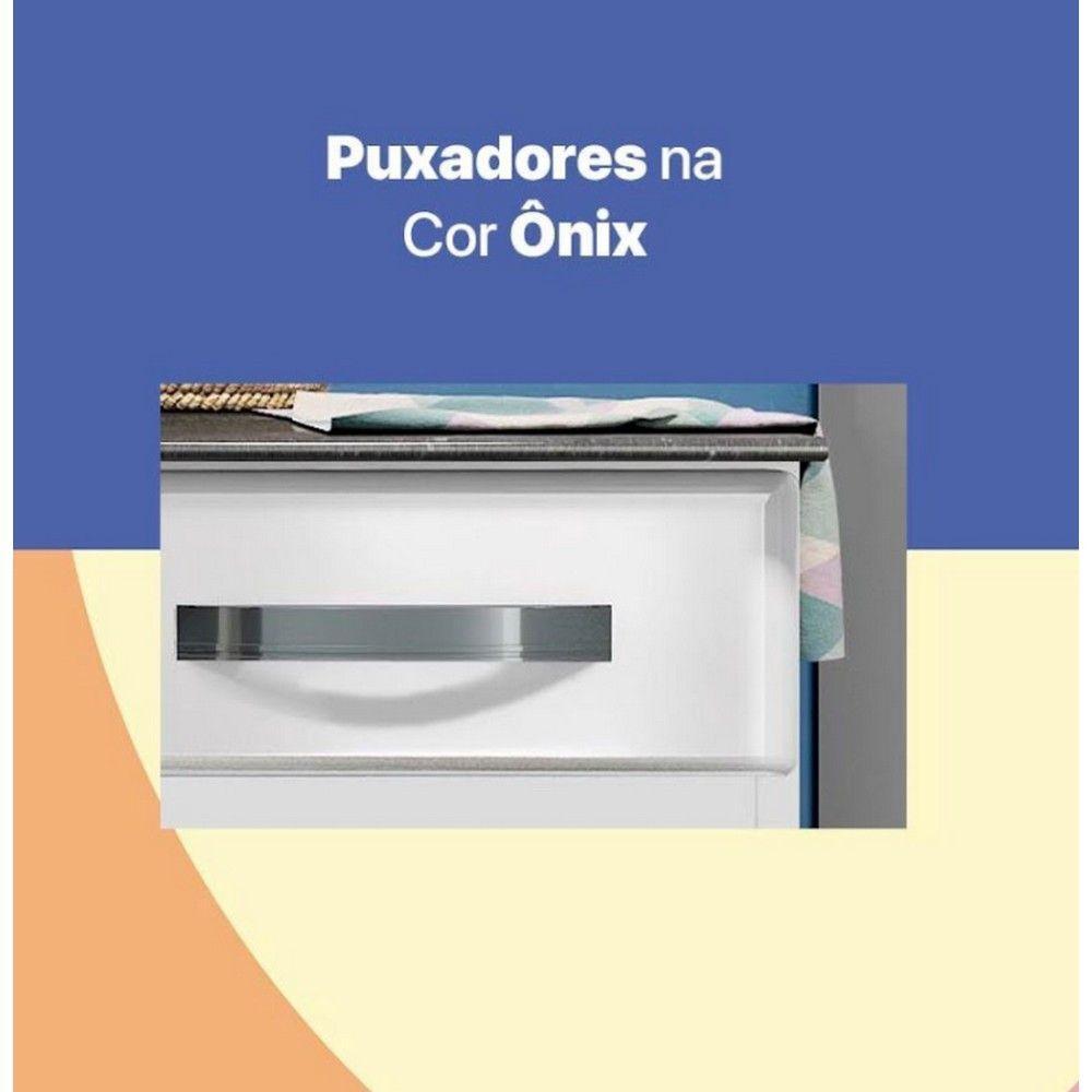 Balcão Triplo Smart Rubi 1 Gaveta Com Tampo 15mm Branco - 2