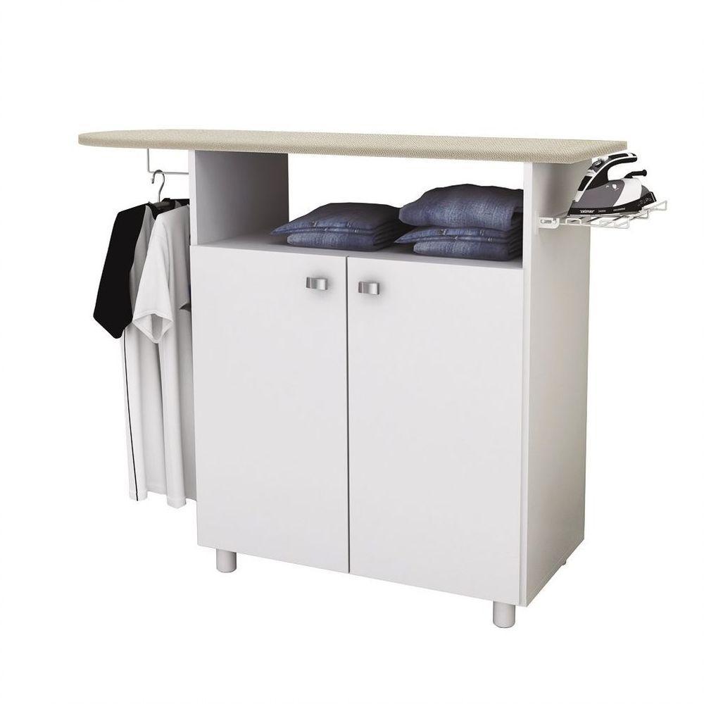 Balcão Com Tábua De Passar 2 Portas Tp3000 Branco - 1