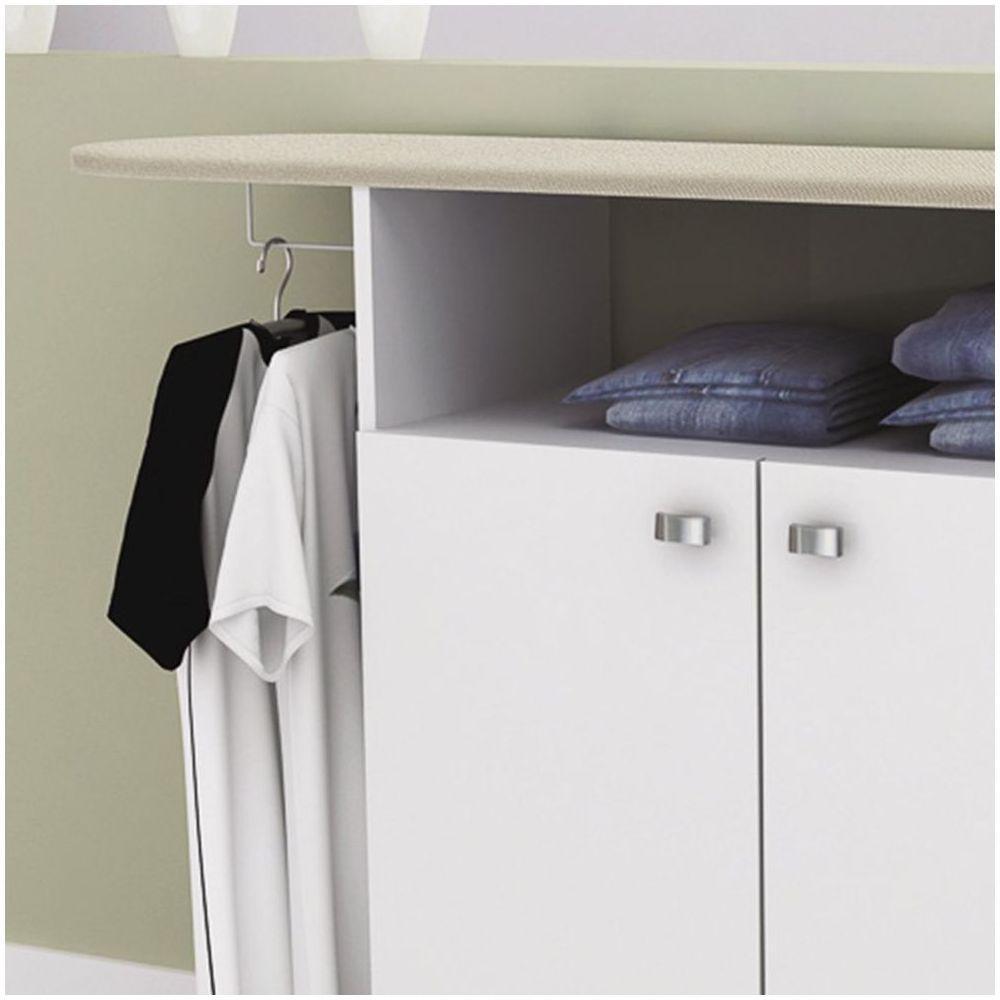 Balcão Com Tábua De Passar 2 Portas Tp3000 Branco - 4