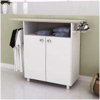 Balcão Com Tábua De Passar 2 Portas Tp3000 Branco - 5