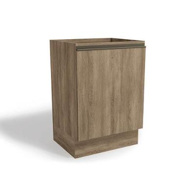 Balcão de Cozinha Maxxi G742 c/ 1 Porta s/ Tampo 60cm Nogal - Kappesberg
