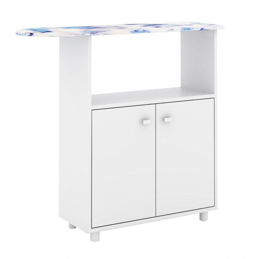 Balcão Com Tábua De Passar 2 Portas Tp3050 Branco - 1