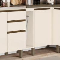 Balcão De Cozinha Porta Toalha 20 Cm Connect Henn Off White - 2