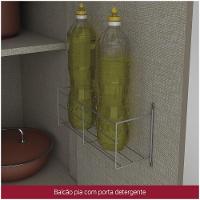 Balcão Pia 03 Portas Connect Henn Duna Com Cristal - 3