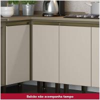 Balcão 01 Porta 40 Cm Connect Henn Duna Com Cristal - 3