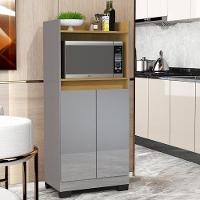 Balcão Armario Para Cozinha Duque 2 Portas Onix/mel Onix/mel - 1