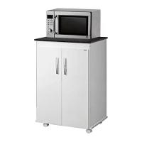 Balcao Cozinha Para Microondas Vitoria Branco Branco - 1