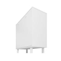 Balcão Em Mdp Com 2 Portas E 2 Prateleiras Brv Móveis Branco - 3