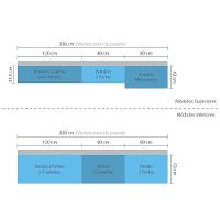Cozinha 7 Pçs Armário, Balcão E Nicho Mel Vanilla Com Graff - 5