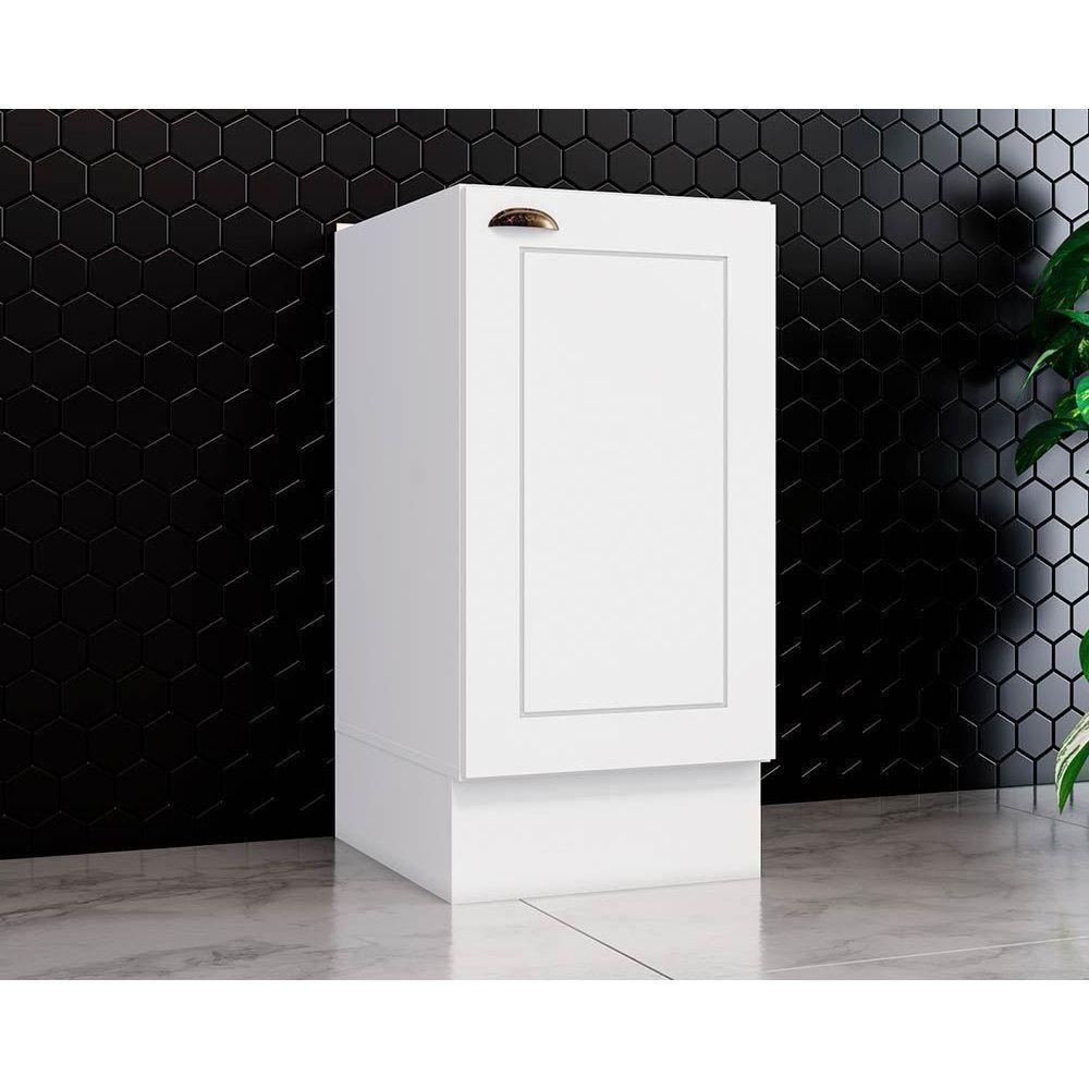 Balcão de Cozinha  Americana 1 Porta s/ Tampo 40cm Branco - Henn - 1