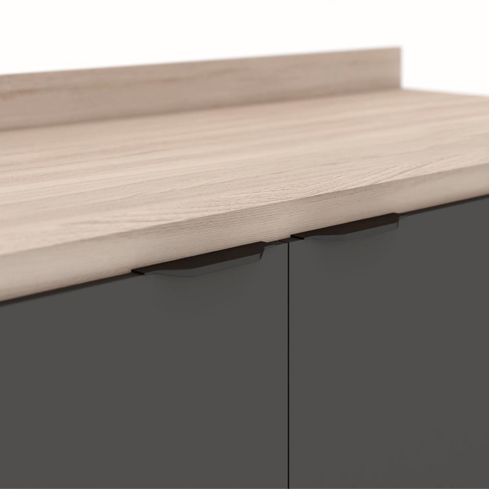 Balcao 3 Pts 2 Gv Com Tampo 120Cm 93241 Avena Grafito - 4