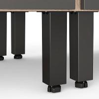 Balcao 3 Pts 2 Gv Com Tampo 120Cm 93241 Avena Grafito - 3