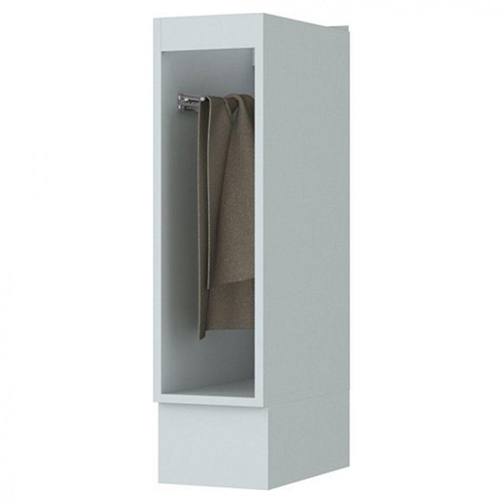 Balcão Henn Americana Porta Toalha 20Cm S/ Tampo Branco - 1