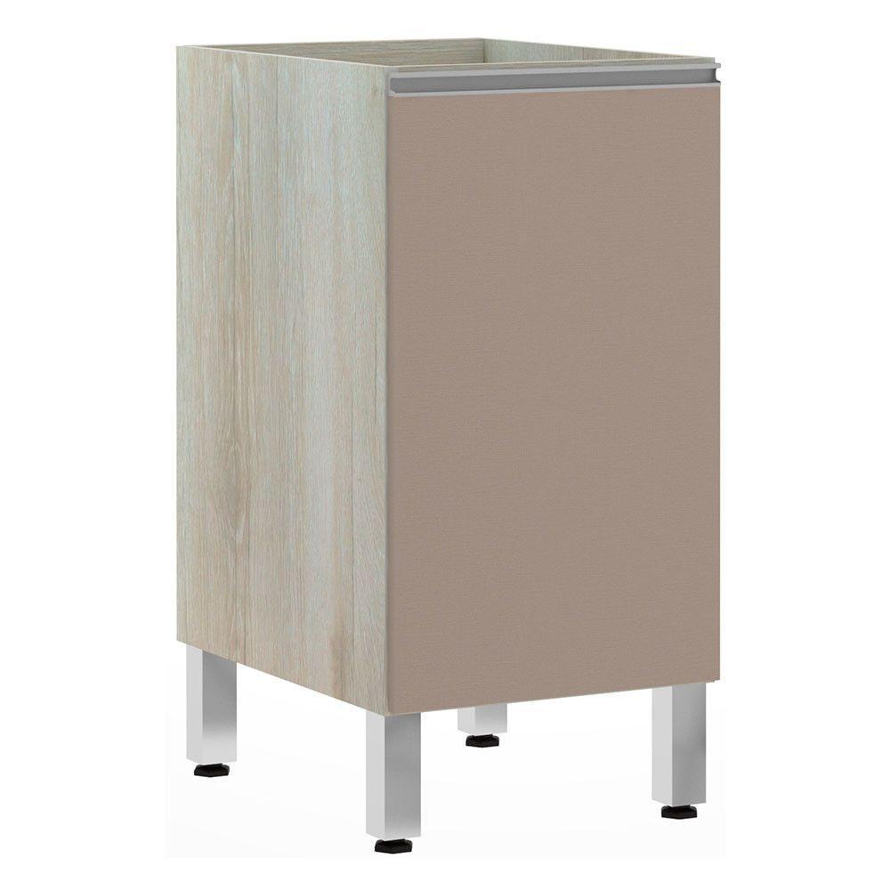 Balcão Sem Tampo 40cm Lis Legno Crem e Connect - 1