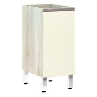 Balcão Sem Tampo 35cm Luci Legno Crem e Kashmir - 1