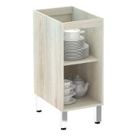 Balcão Sem Tampo 35cm Luci Legno Crem e Kashmir - 2