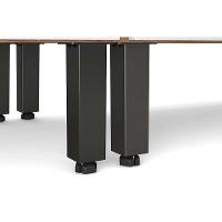 Balcão de Cozinha para pia Firenze 120 cm Amendola/Nude Prime TX - Demóbile - 3