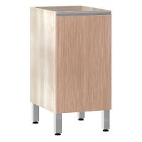 Balcão Sem Tampo 40cm Lis Legno Crem e Cumaru - 1