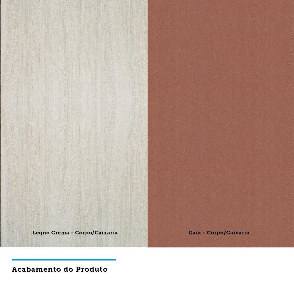 Balcão Sem Tampo 35cm Luci Legno Crem e Gaia - 2