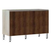 Balcão De Pia Sem Tamp 120cm Luci Legno Crema Com - 1