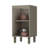 Balcão Henn Connect Sem Tampo 1 Porta 35cm Duna/cristal - 5