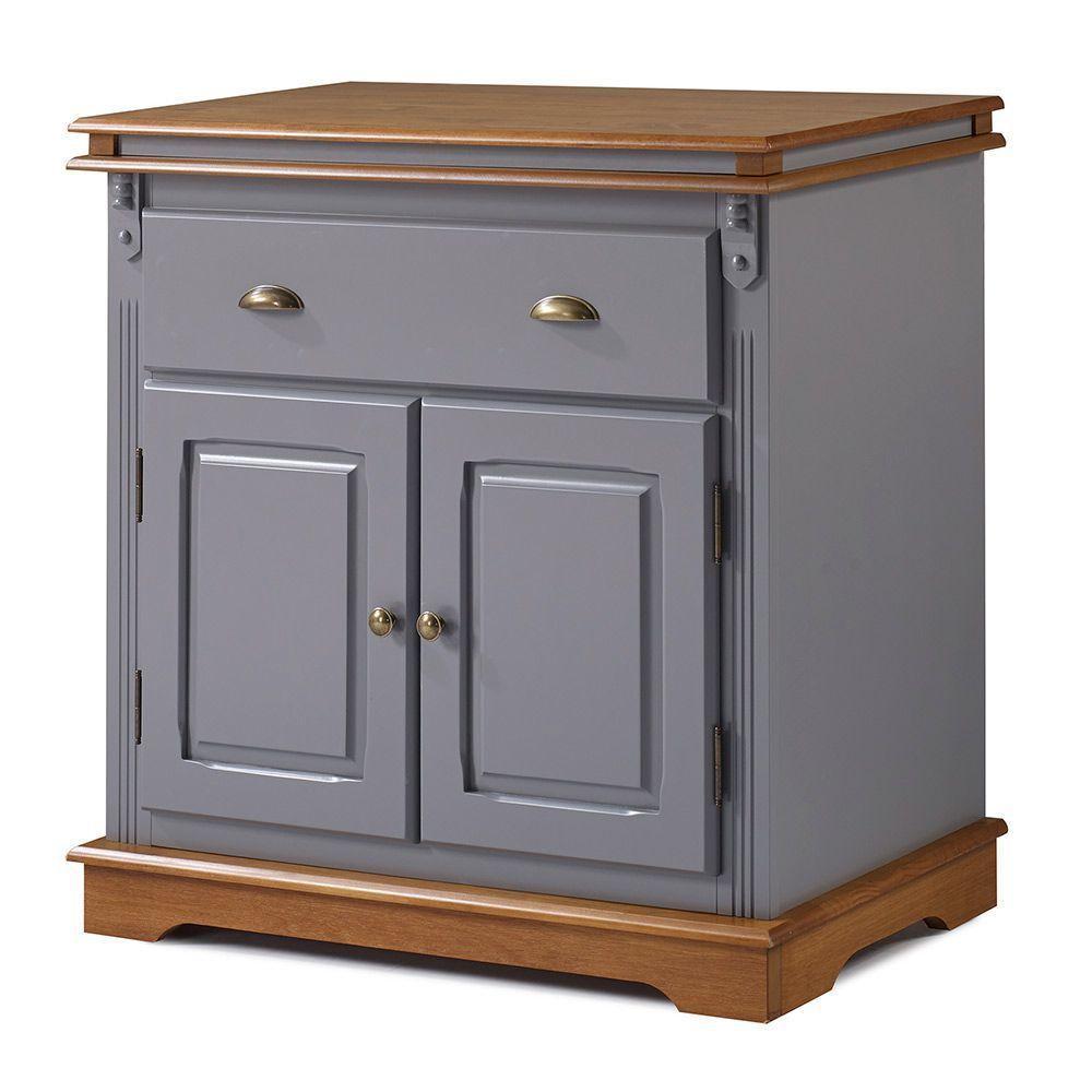 Balcão De Madeira Com 2 Portas E 1 Gaveta Manchester - M52000 Garapa - Verniz - 1