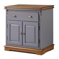 Balcão De Madeira Com 2 Portas E 1 Gaveta Manchester - M52000 Garapa - Verniz - 1